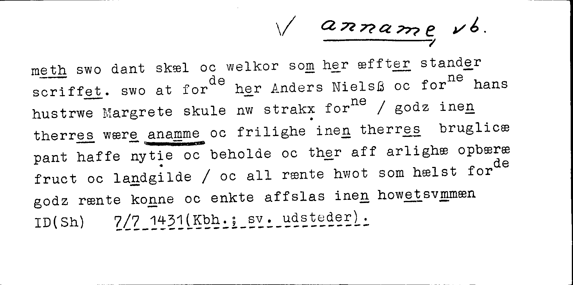 Billede af dagens seddel her