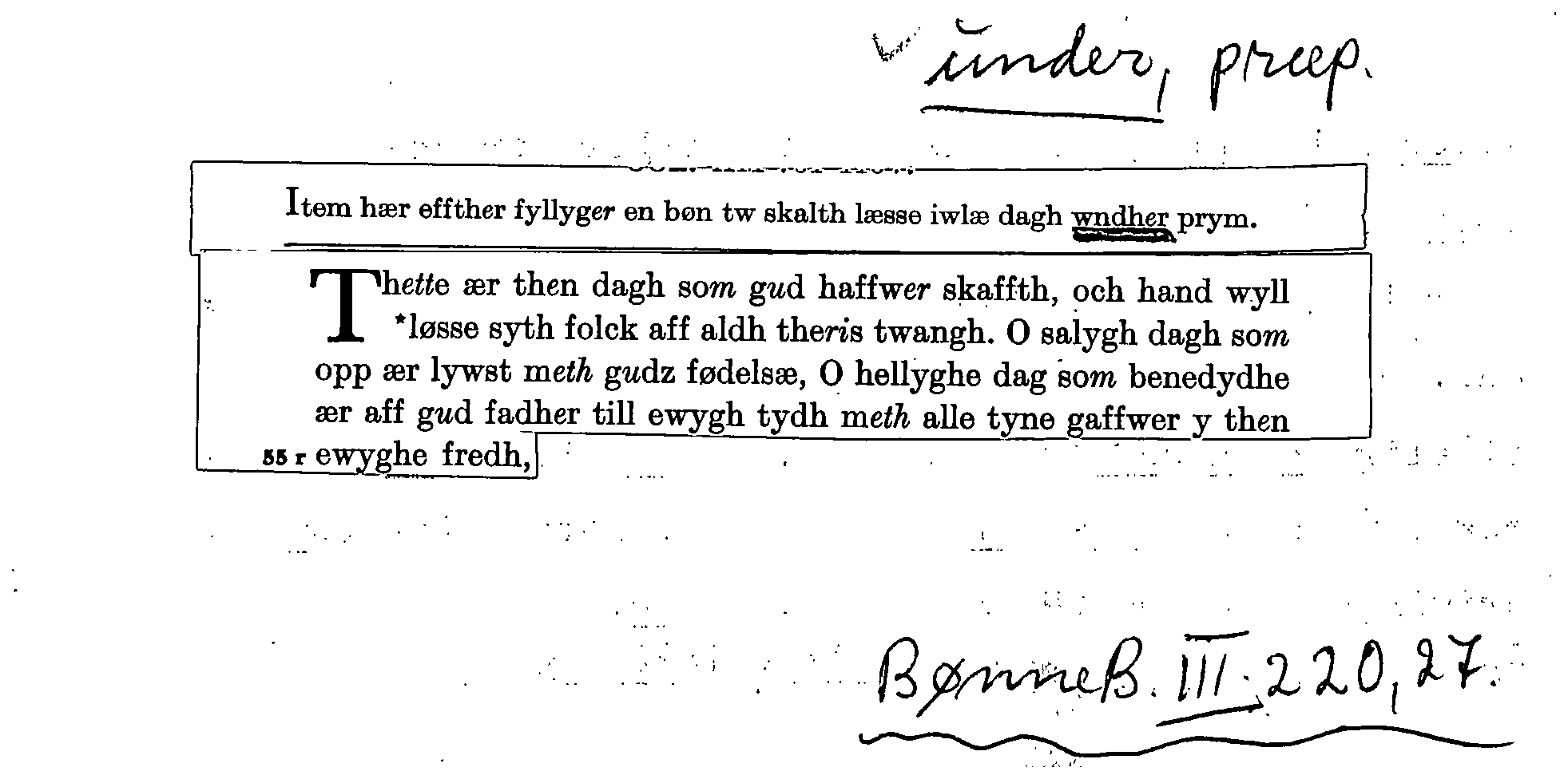 Billede af dagens seddel her