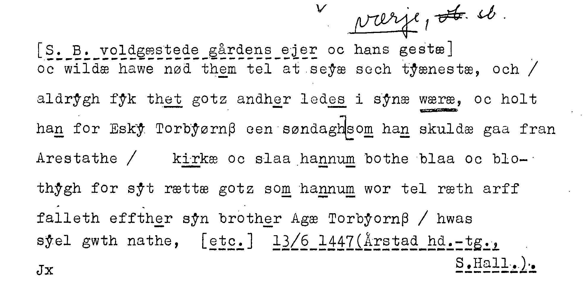 Billede af dagens seddel her