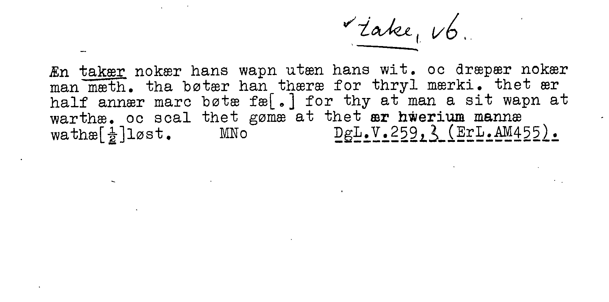 Billede af dagens seddel her