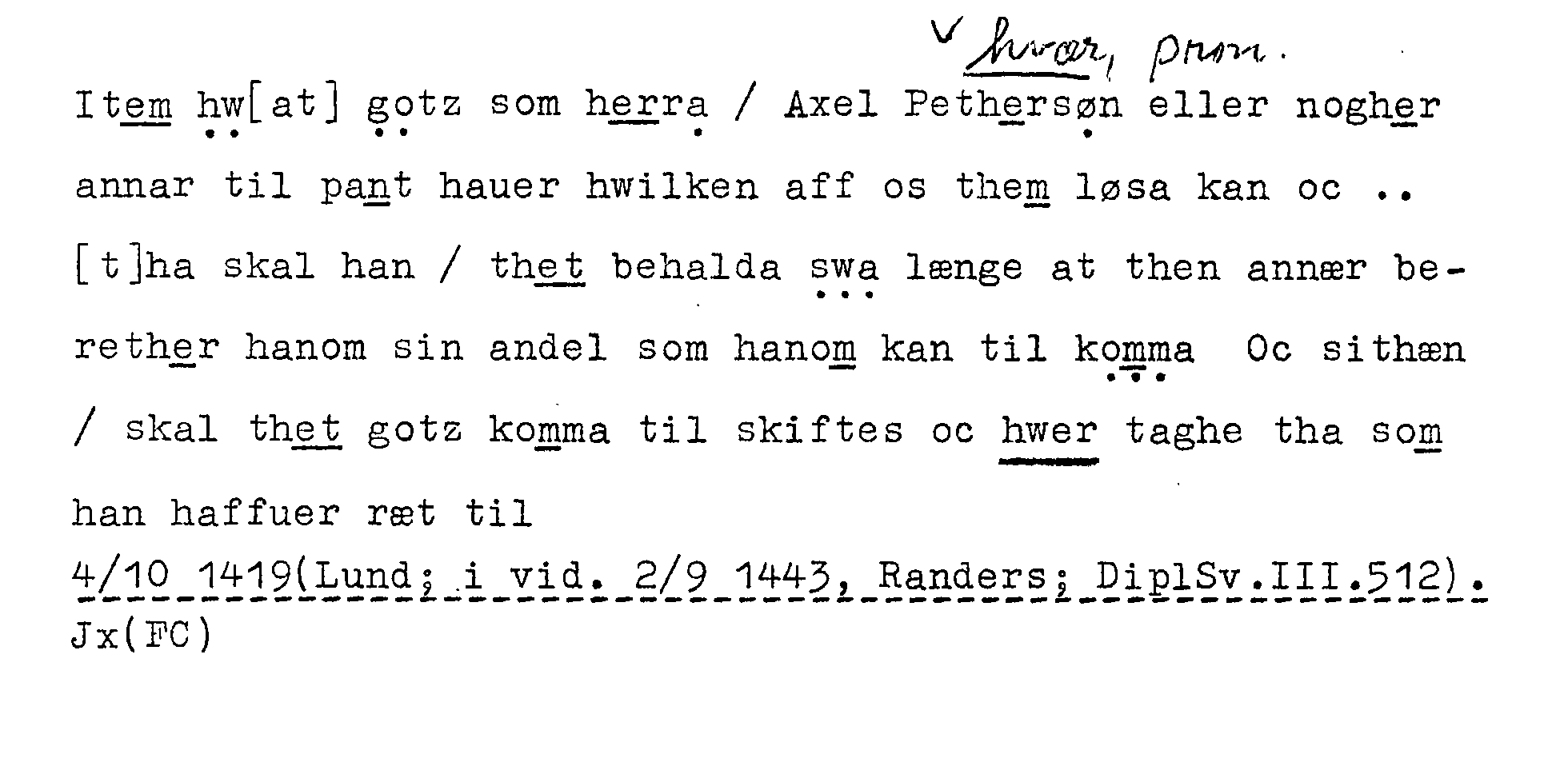 Billede af dagens seddel her