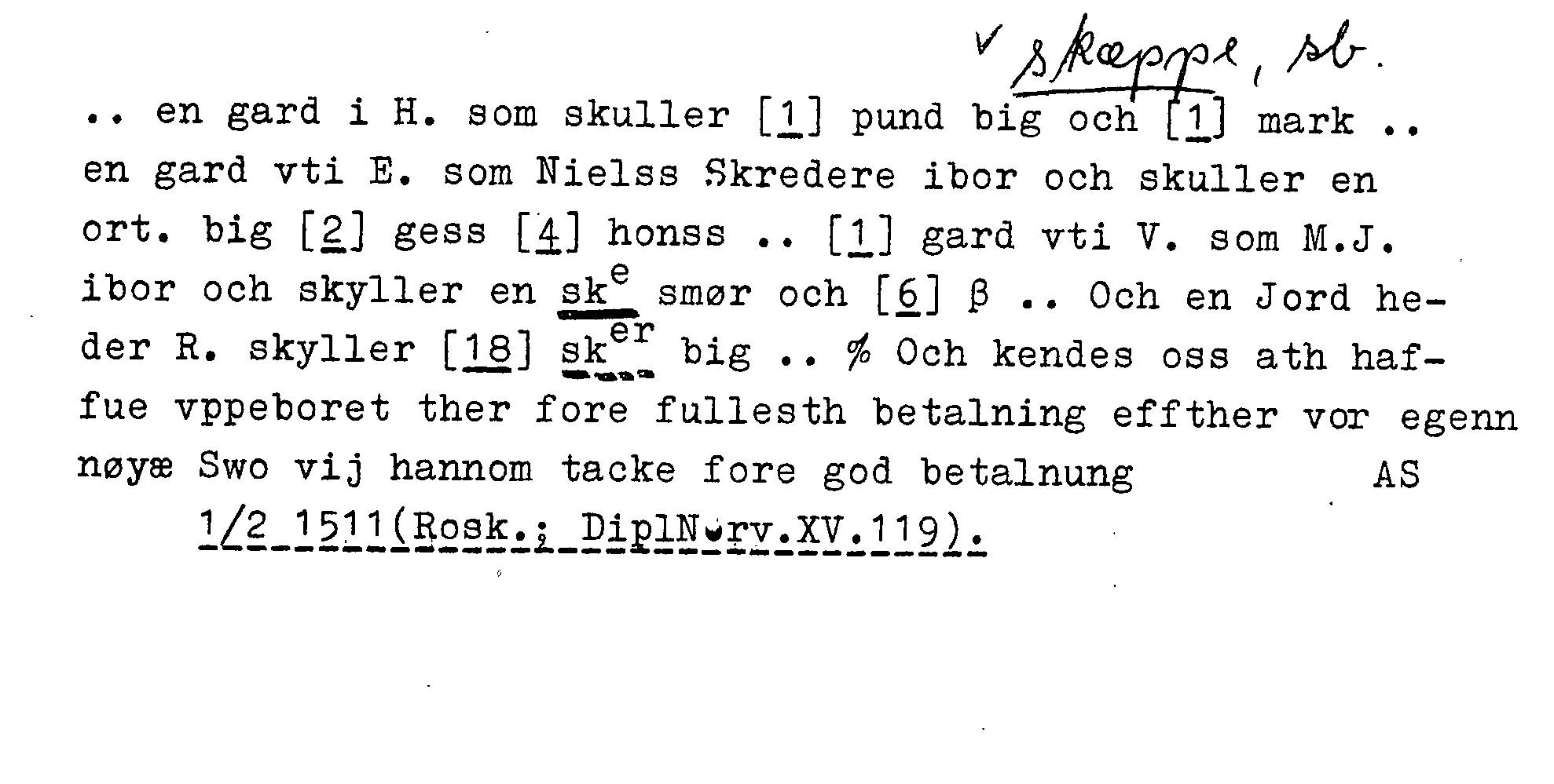 Billede af dagens seddel her