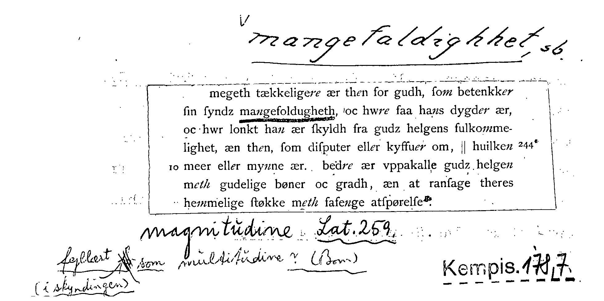 Billede af dagens seddel her