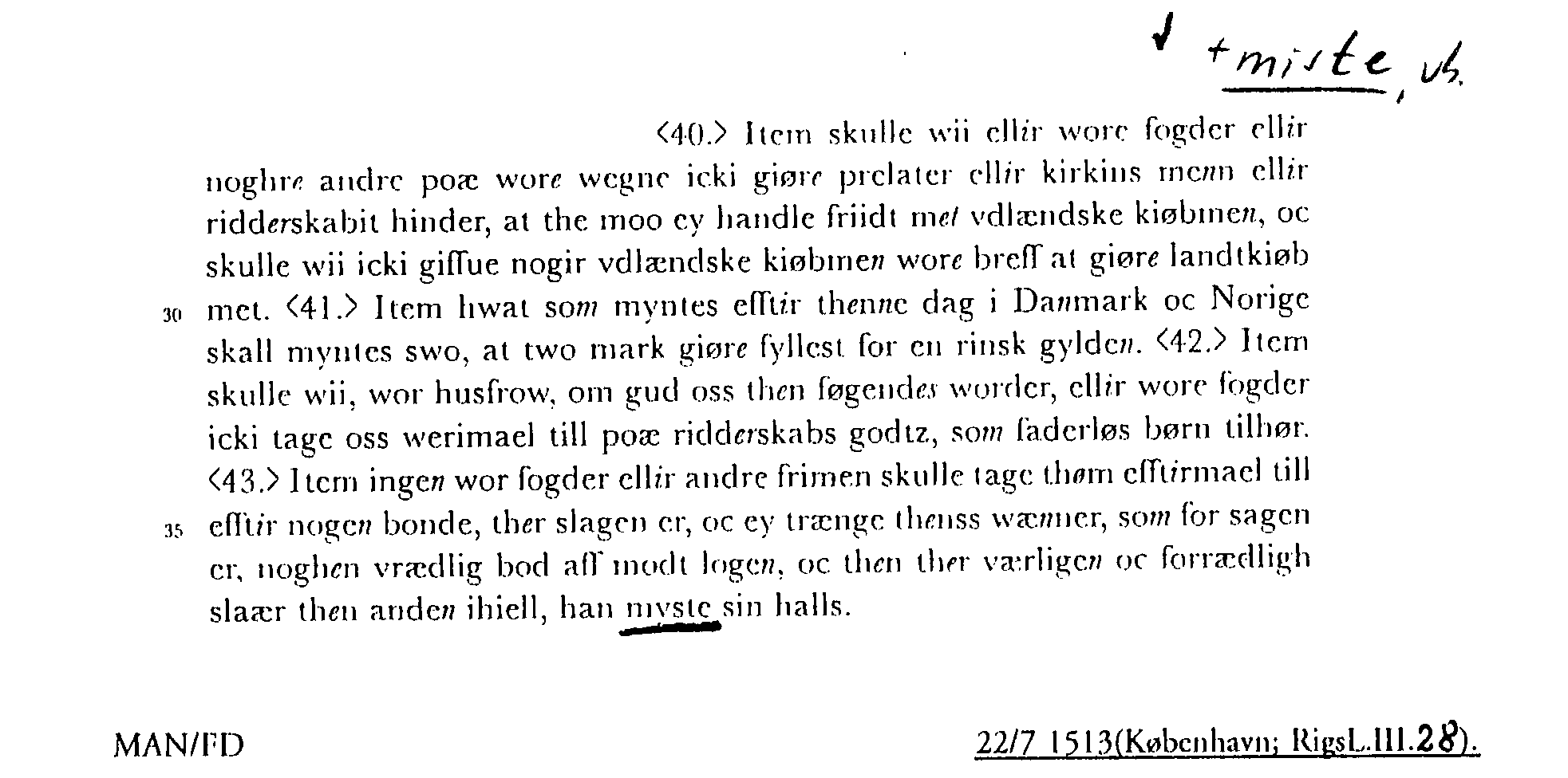Billede af dagens seddel her